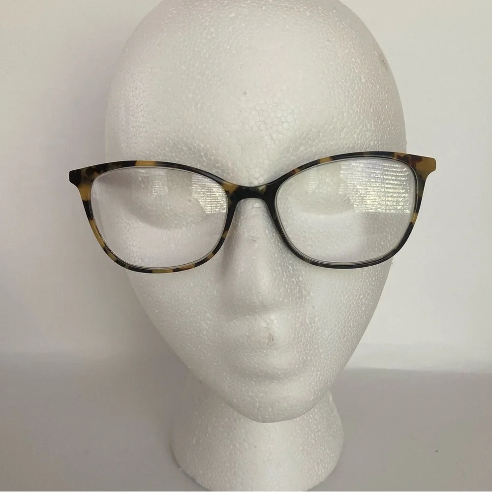 NW 77TH 1043 52-18-140 Tortoise Shell and Purple Women's Glasses FRAME ONLY